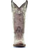 Corral Girls' Scroll Embroidery Western Boots, Brown, hi-res