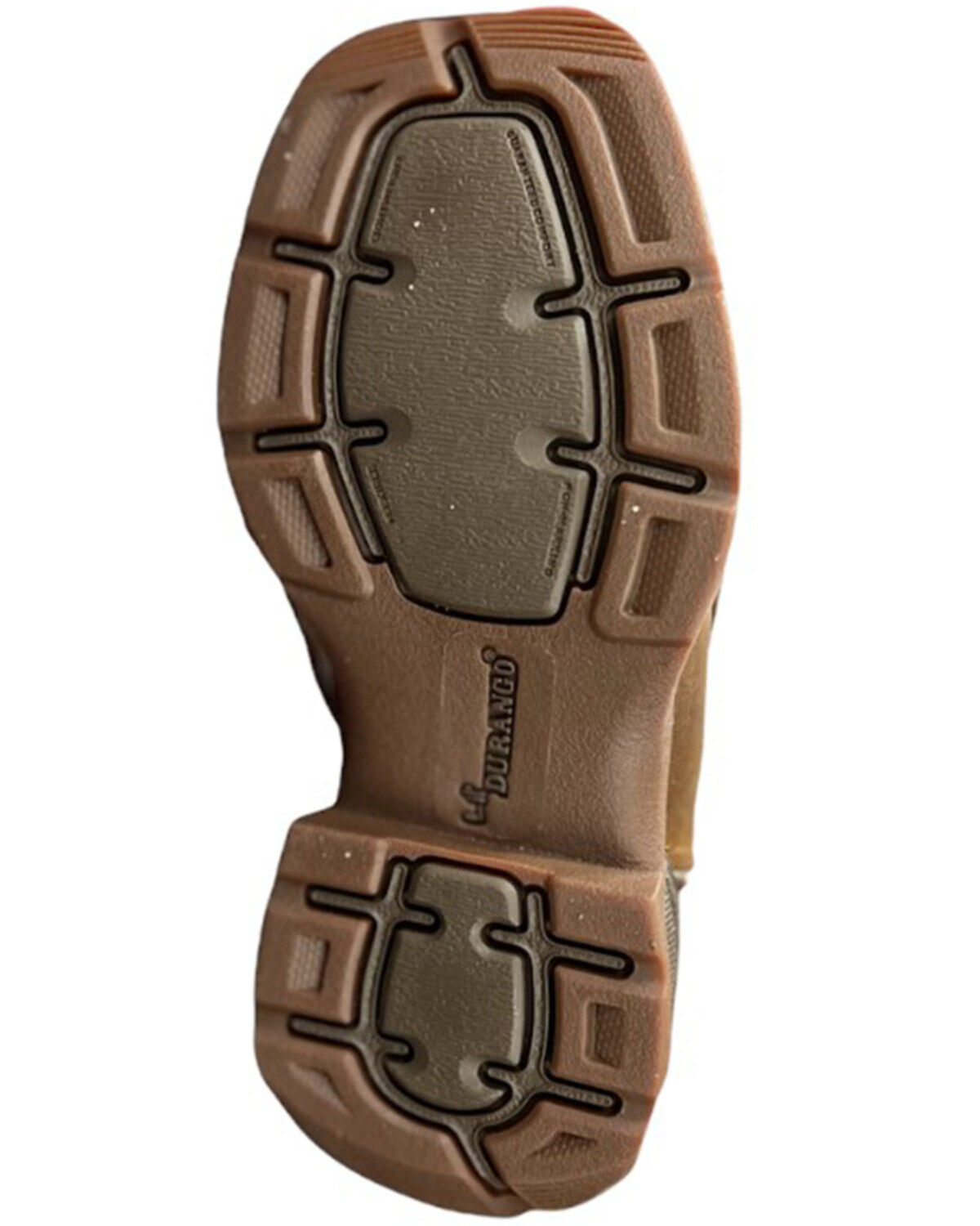 Image #3 - Durango Boys' Lil Rebel Western Boots - Broad Square Toe, Brown, hi-res