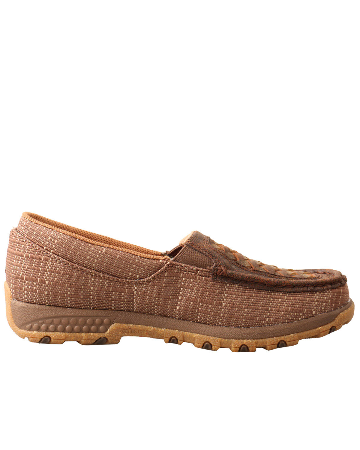 Image #2 - Twisted X Women's Woven CellStretch Driving Shoes - Moc Toe, , hi-res