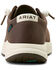 Image #5 - Ariat Women's Buckeye Waterproof Casual Shoes - Moc Toe, Chocolate, hi-res