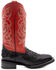 Image #2 - Ferrini Men's Kai Performance Western Boots - Broad Square Toe, Black, hi-res
