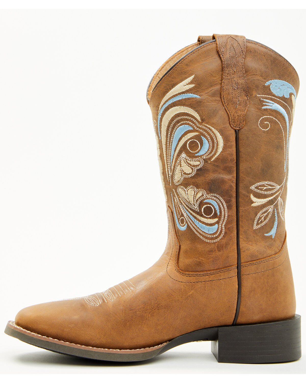 Image #3 - Shyanne Women's Nikki Performance Western Boots - Square Toe, Brown, hi-res