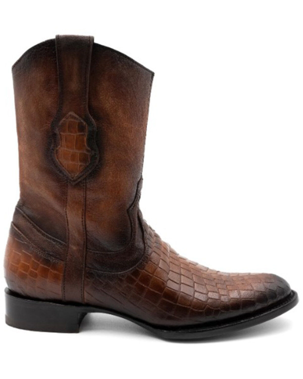 Image #2 - Ferrini Men's Winston Western Boots - Round Toe, Brown, hi-res