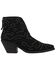 Dingo Women's Denim N Diamonds Studded Western Fashion Booties - Round Toe , Black, hi-res