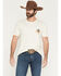 Image #2 - Wrangler Men's Long Live Cowboys Short Sleeve Graphic T-Shirt, Off White, hi-res