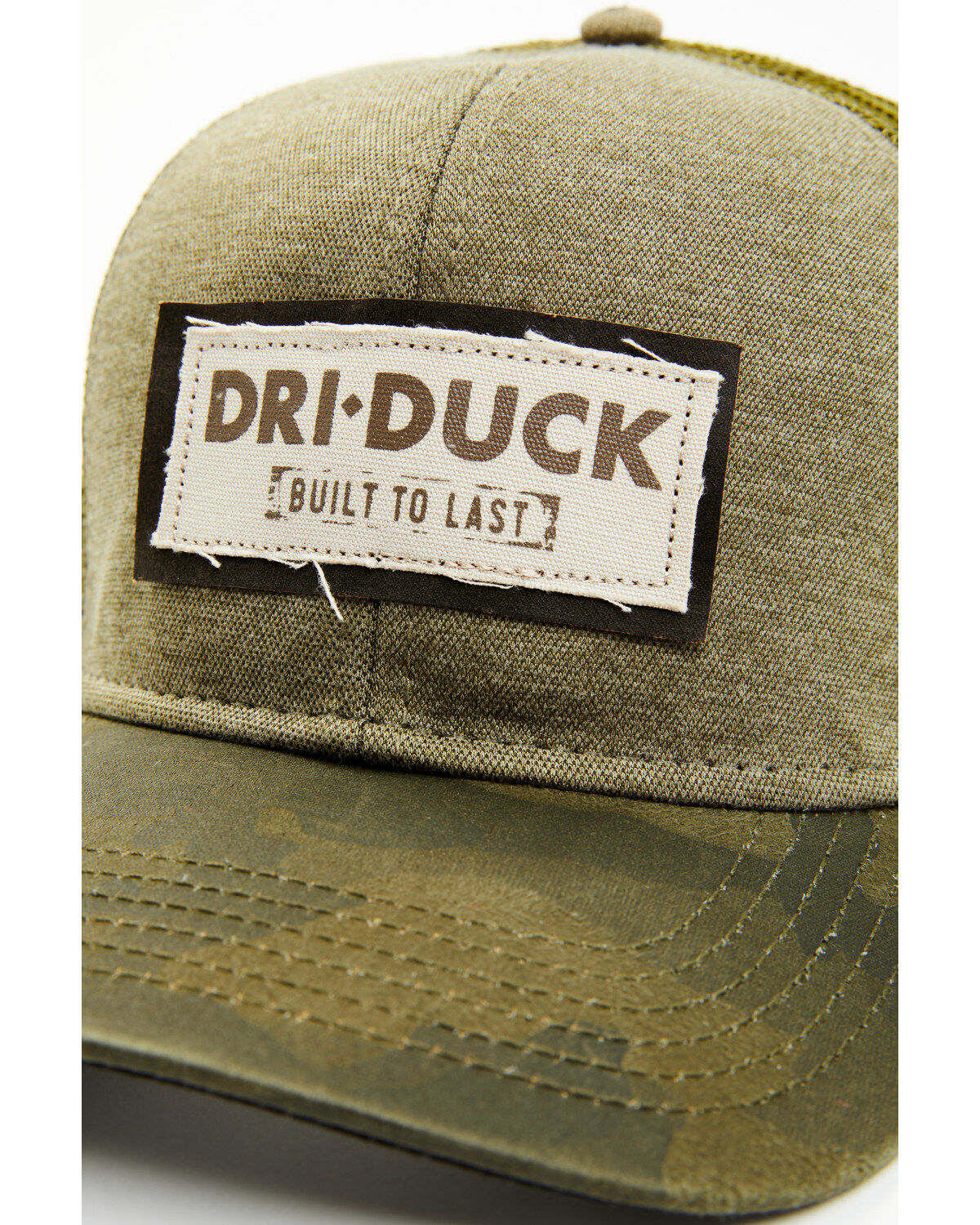 Image #2 - Dri-Duck Men's Range Ball Cap, Olive, hi-res