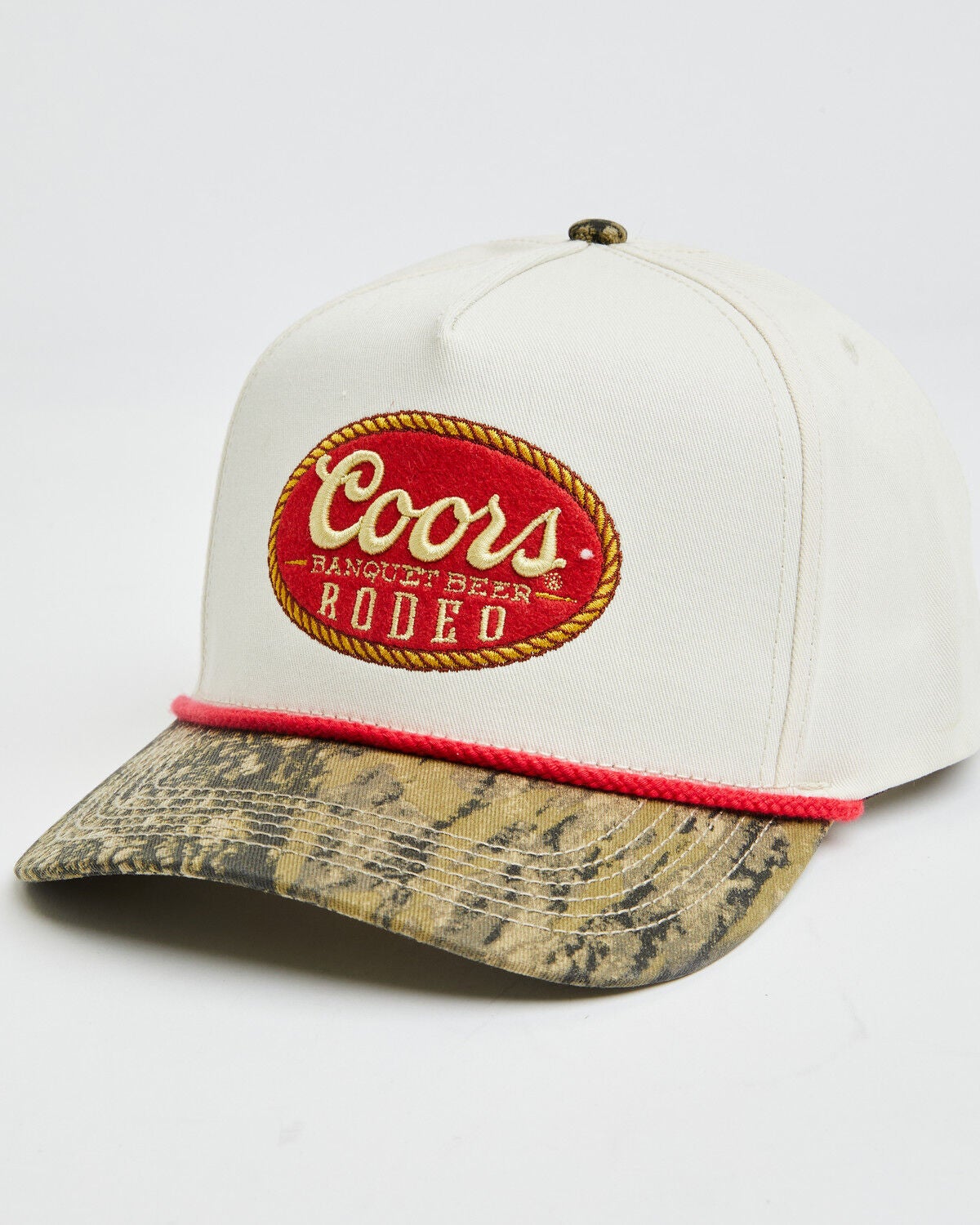 Aquarius Men's Coors Rodeo Camo Ball Cap, Camouflage, hi-res