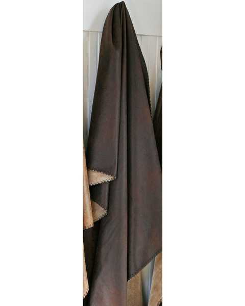 Image #1 - Carstens Home Chocolate Throw Blanket, Multi, hi-res