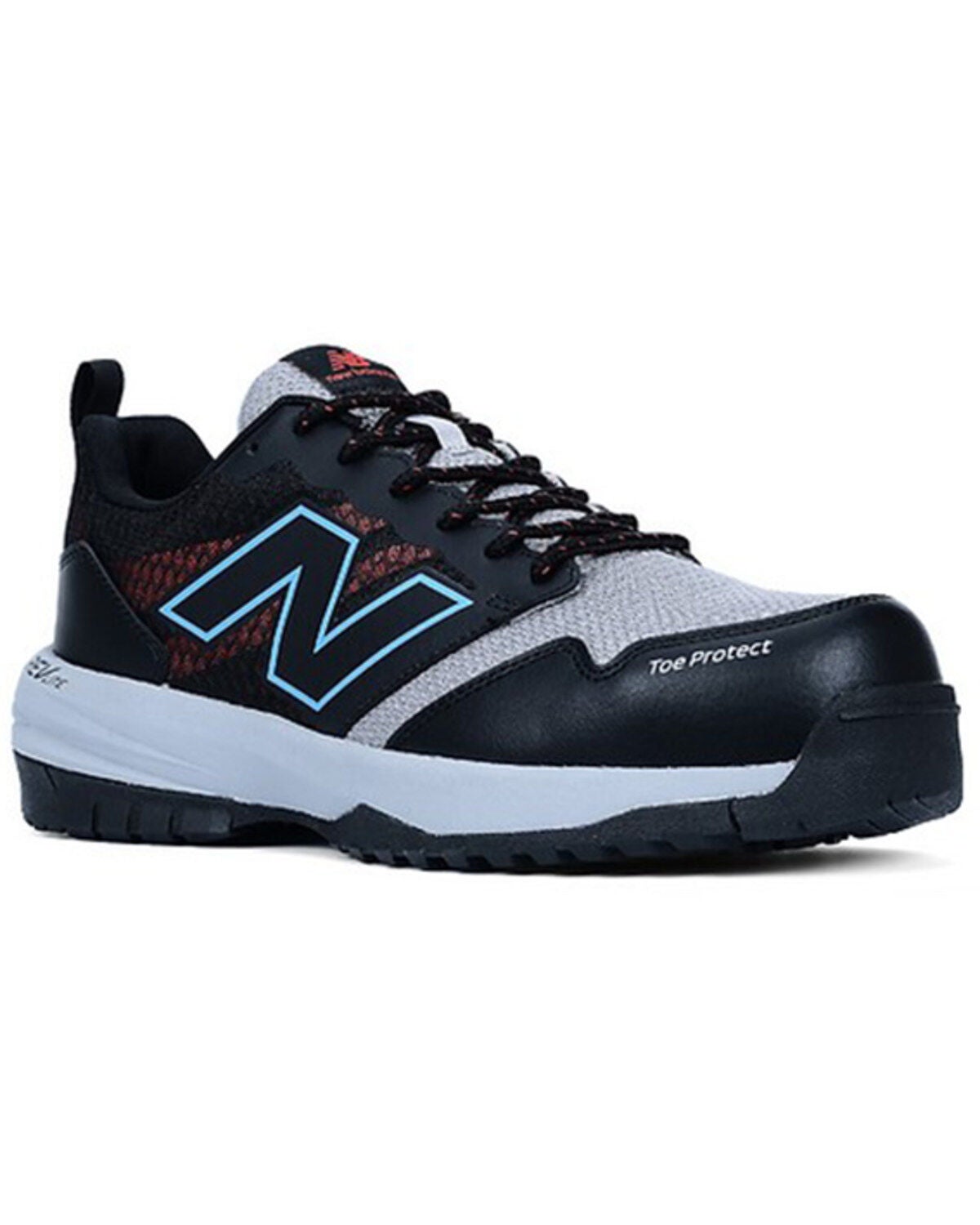 New Balance Men's Quick Shift Work Shoes - Alloy Toe, Black, hi-res