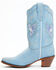 Laredo Women's Joy 11" Hummingbird Embroidered Western Boot - Square Toe, Blue, hi-res