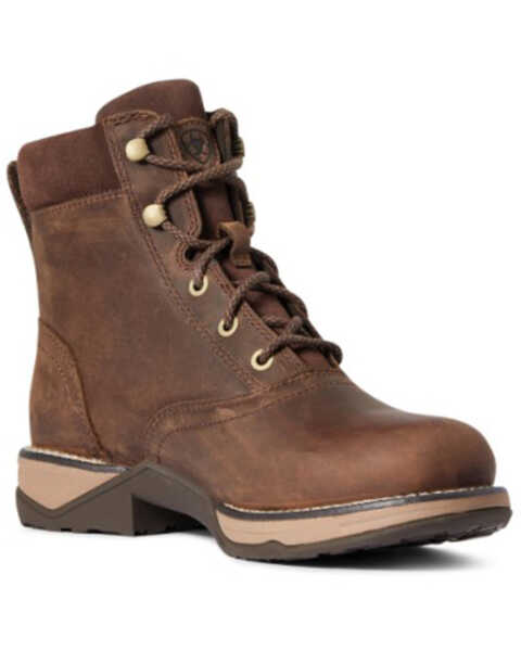 Image #1 - Ariat Women's Anthem Lace-Up Boots - Round Toe, , hi-res