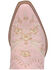 Dingo Women's Floral Western Booties - Snip Toe, Pink, hi-res