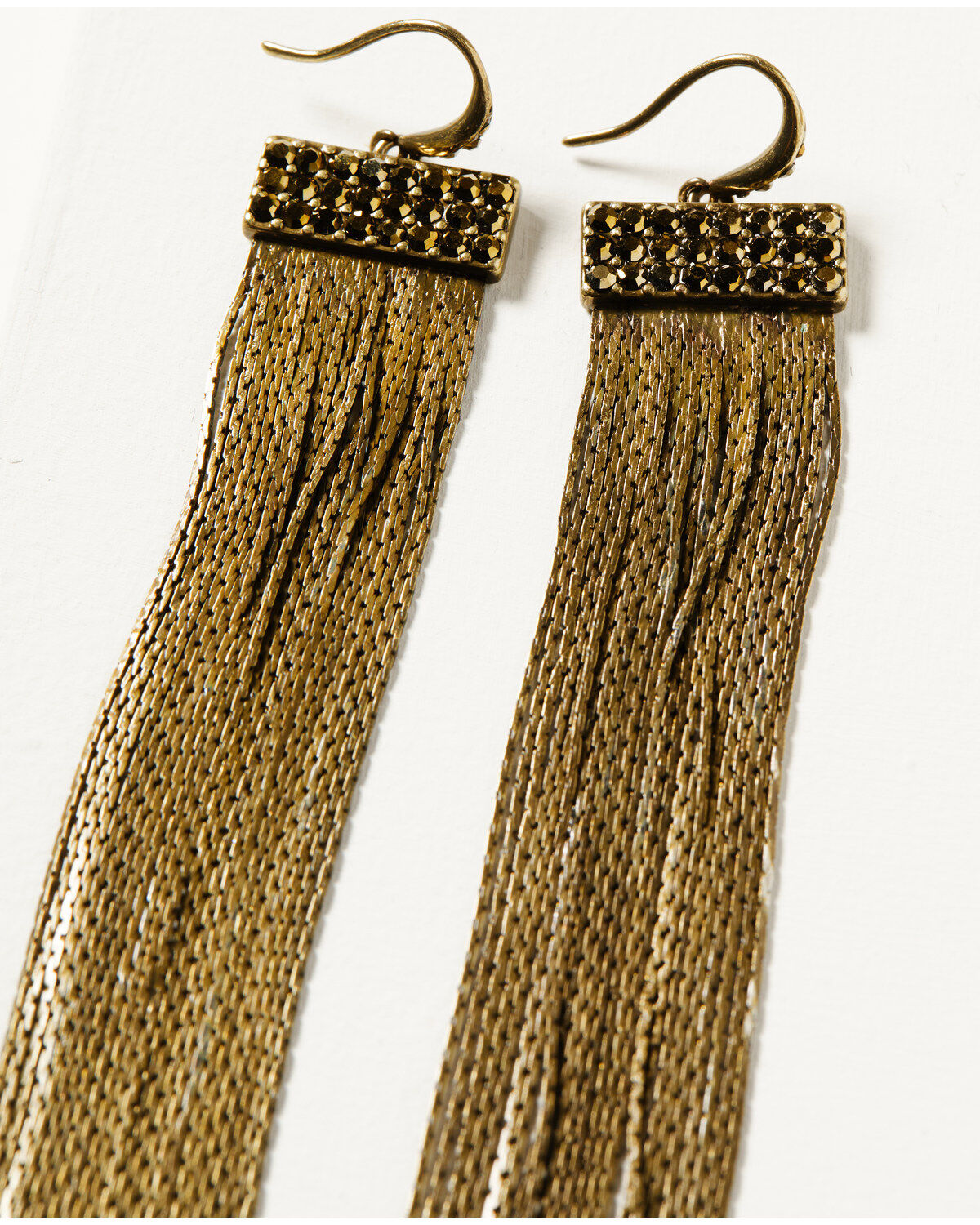 Image #2 - Wonderwest Women's Silky Fringe Earrings, , hi-res
