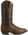 Tony Lama Men's 13" Exotic Western Boots, Coffee, hi-res