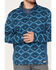 Image #3 - Powder River Outfitters Men's Southwestern Print Quarter-Zip Pullover, , hi-res
