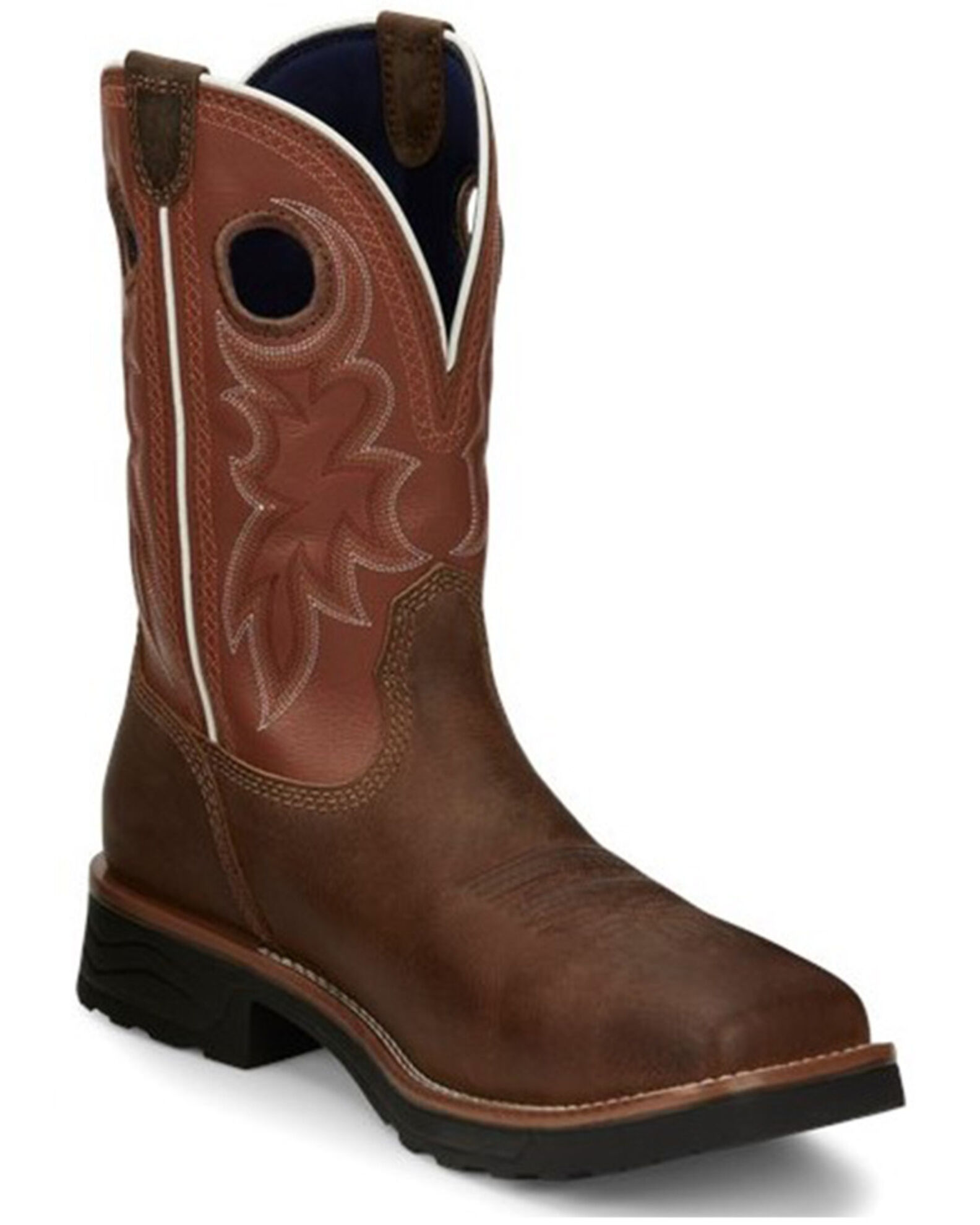 Tony lama work boots square toe outlet