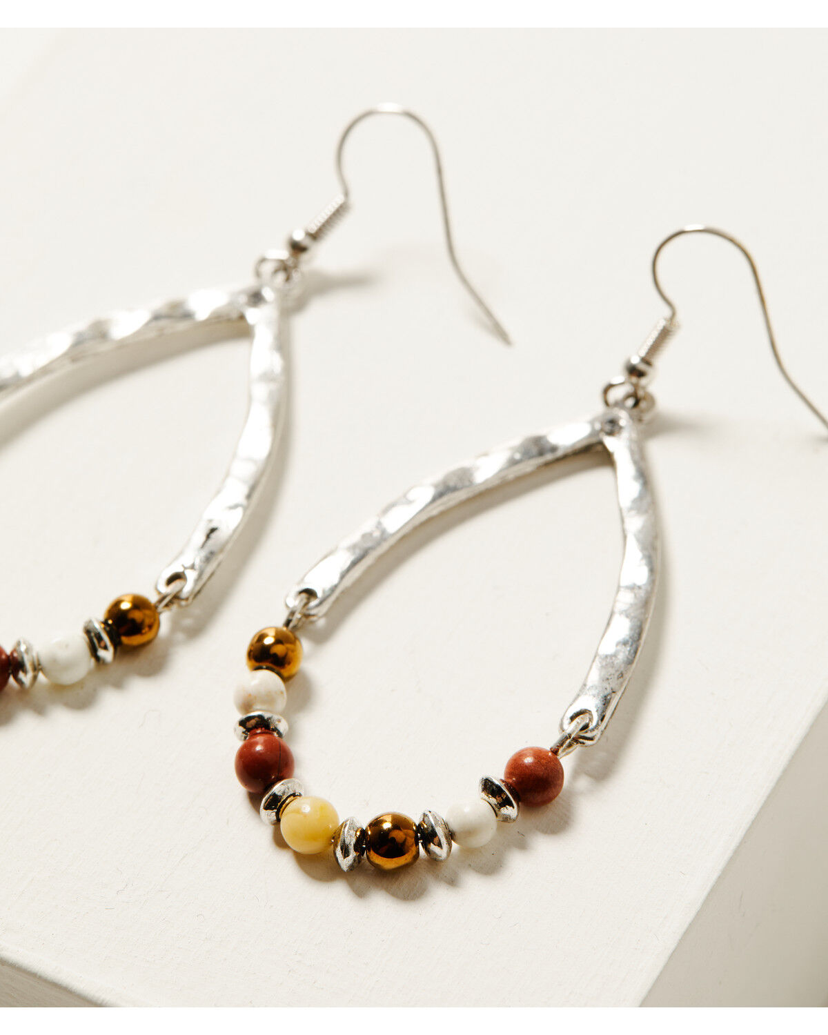 Image #2 - Shyanne Women's Mystic Valley Teardrop Earrings, Silver, hi-res