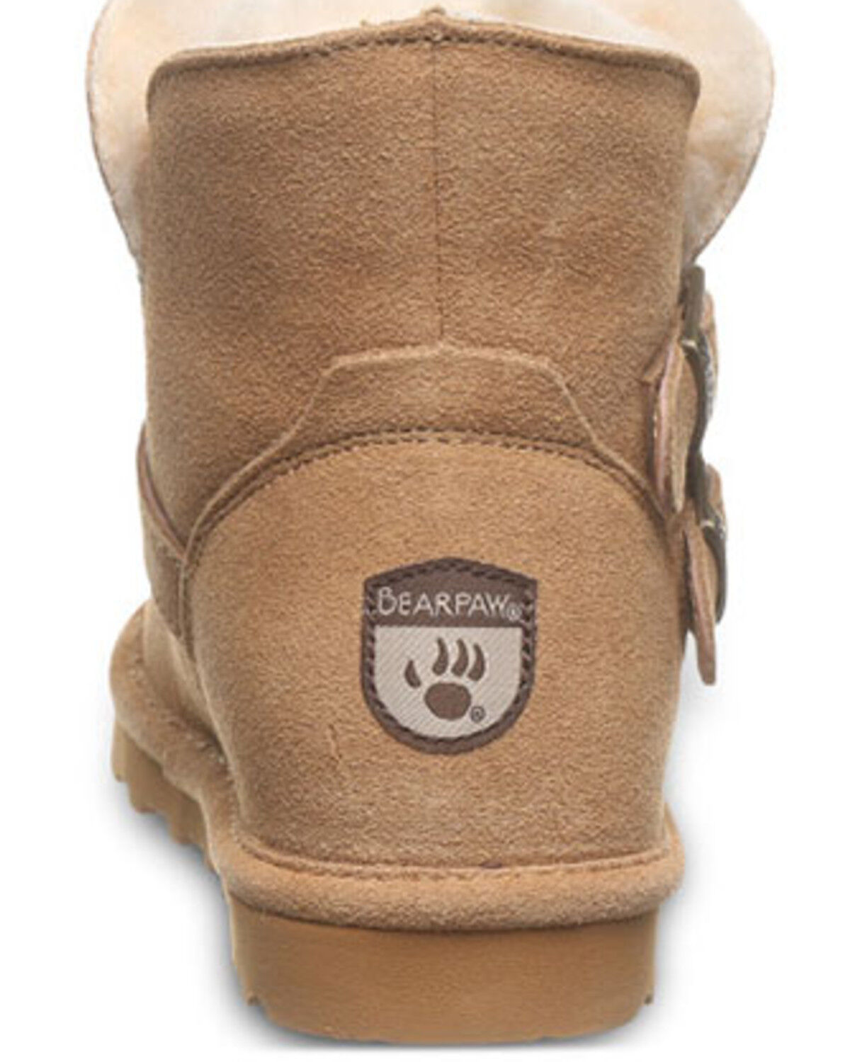 Image #5 - Bearpaw Toddler Girls' Katya Casual Boots, Chestnut, hi-res