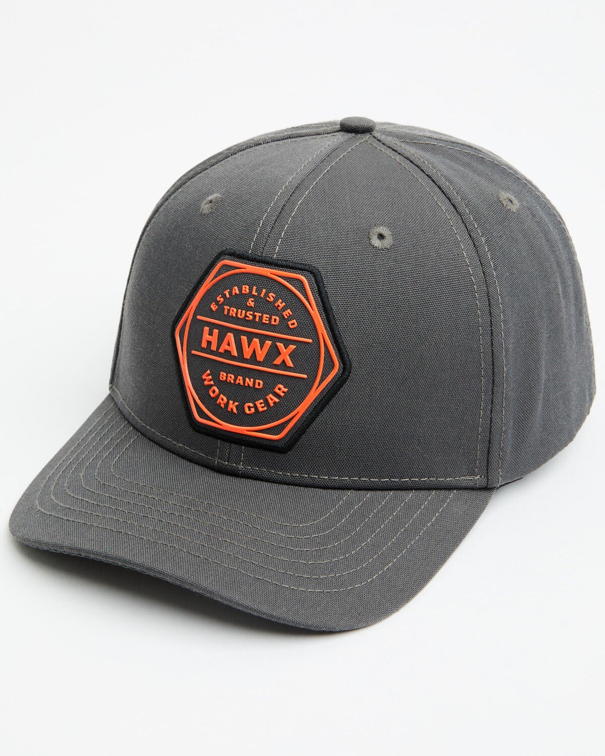 Hawx Men's Dixon Baseball Cap, Charcoal, hi-res