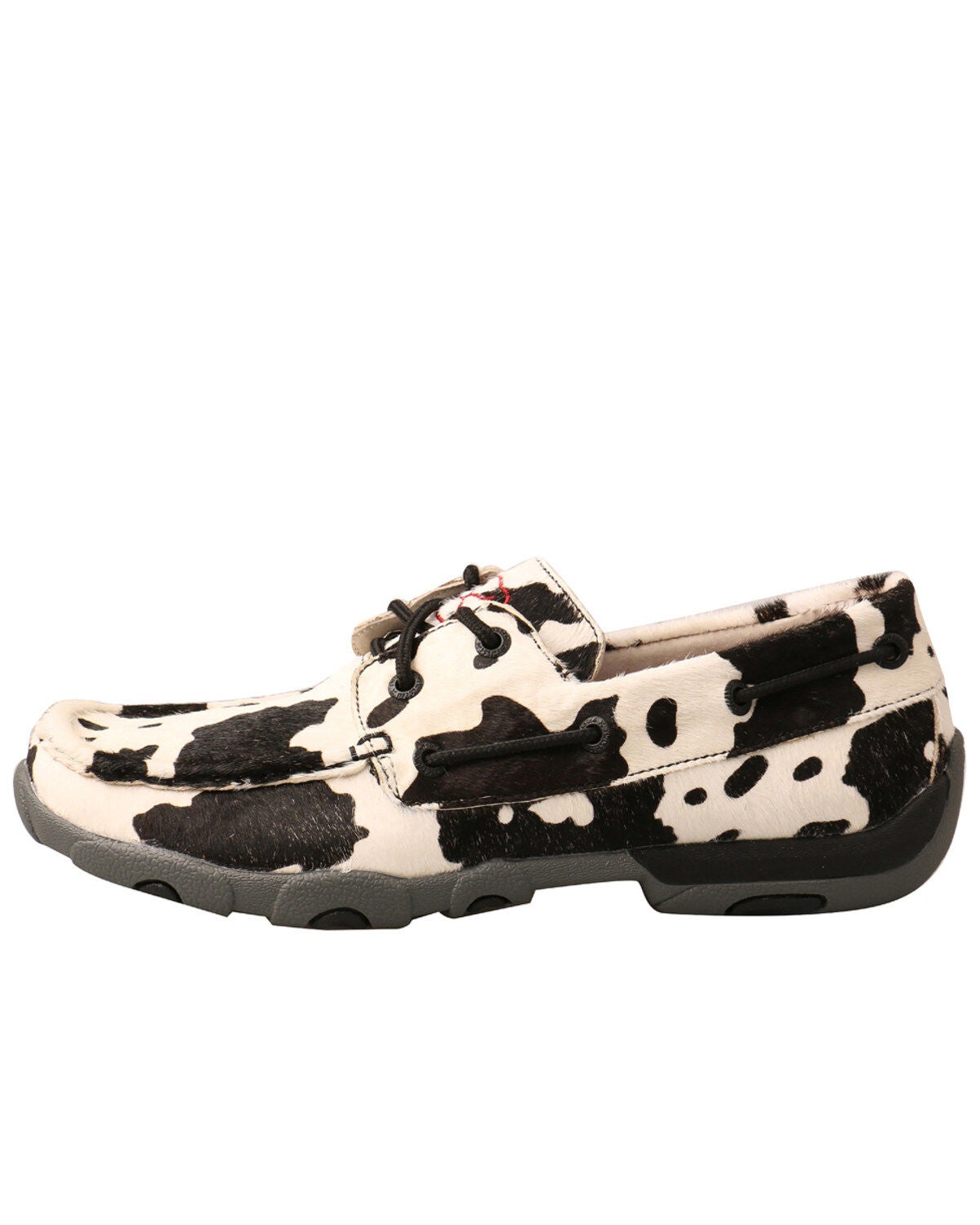 Hair On Hide Boat Shoes - Moc Toe 
