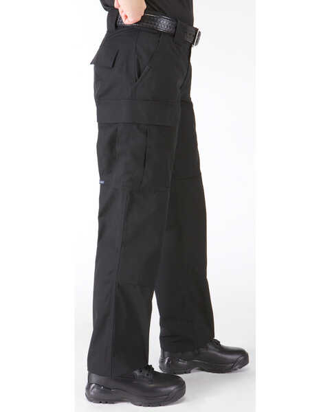 5.11 Tactical Women's TDU Pants, Black, hi-res