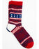 Shyanne Women's Stars & Stripes Crew Socks - 2-Pack, Red/white/blue, hi-res