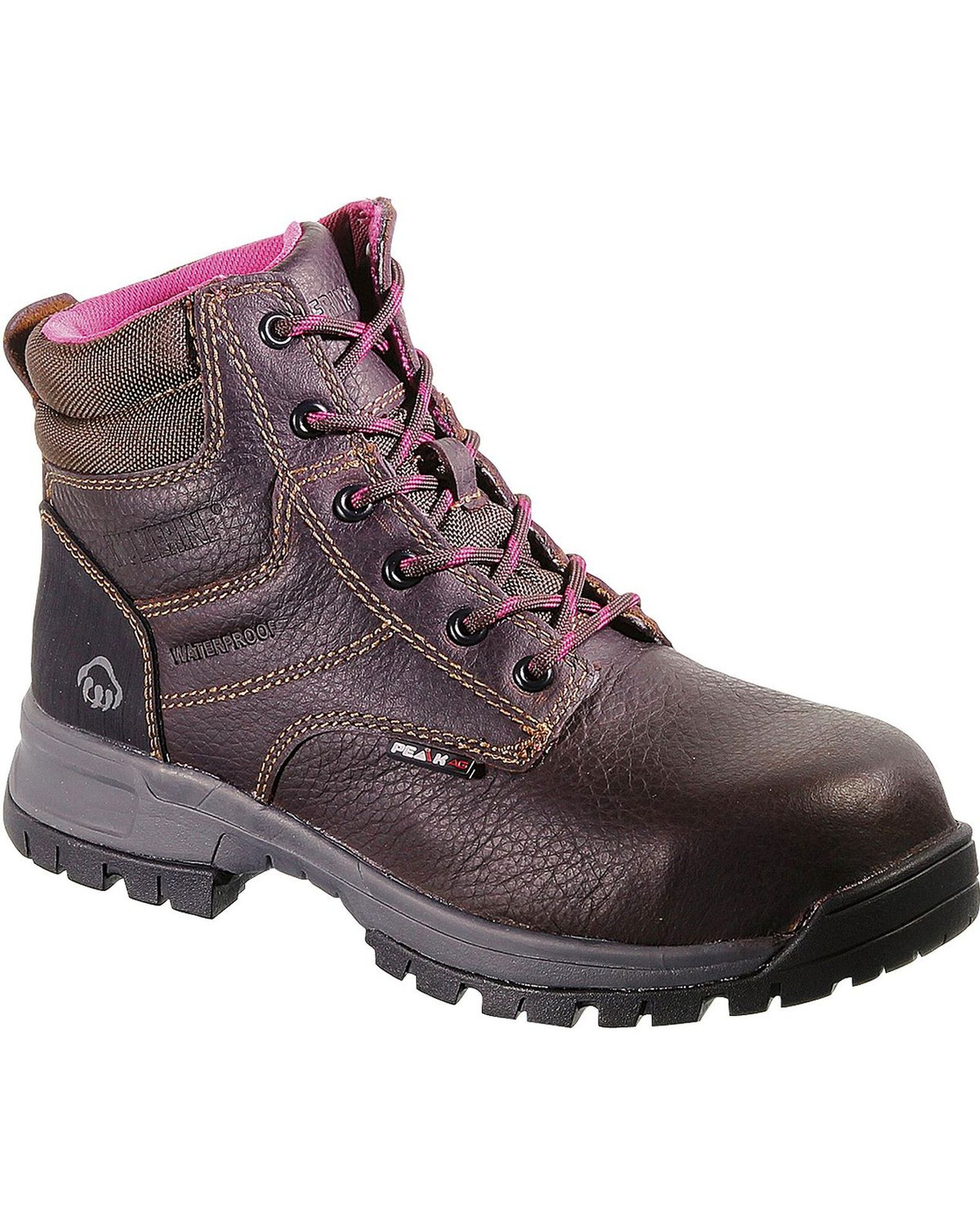 Wolverine Women s Piper Waterproof Composite Toe Work Boots