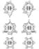 Image #2 - Montana Silversmiths Women's Crystal Stud Earrings Set - 3-Piece, Silver, hi-res
