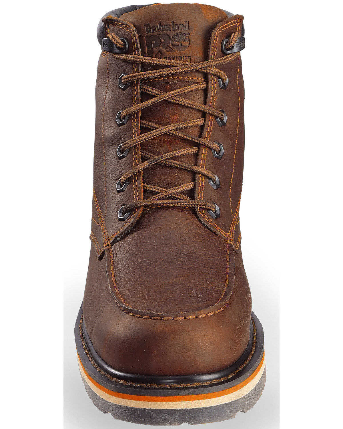 Image #4 - Timberland PRO Men's Gridworks 6" Waterproof Boots - Moc Toe, Brown, hi-res