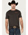 Image #2 - Cody James Men's Troubled Skeleton Short Sleeve Graphic T-Shirt, Charcoal, hi-res