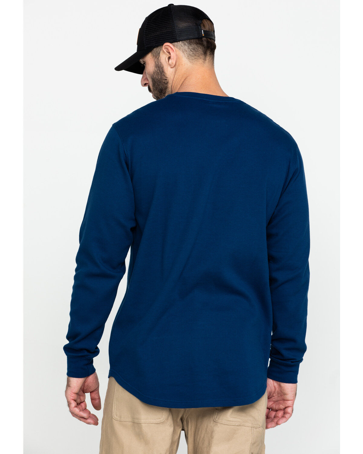 Image #2 - Hawx Men's Wings Graphic Thermal Long Sleeve Work T-Shirt, , hi-res