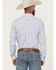 Image #4 - Ariat Men's Danny Wrinkle Free Geo Print Long Sleeve Button-Down Western Shirt - Big, Blue, hi-res
