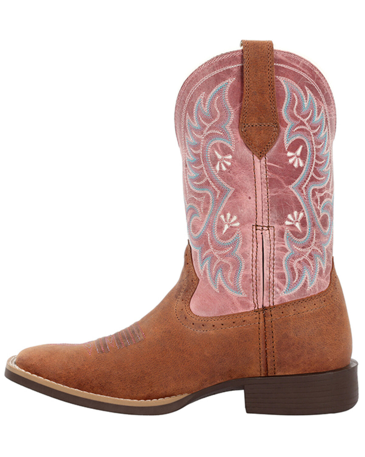 Image #3 - Durango Women's Westward Performance Western Boots - Broad Square Toe, Rose, hi-res