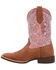Image #3 - Durango Women's Westward Performance Western Boots - Broad Square Toe, Rose, hi-res