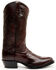 Image #2 - Tony Lama Men's Western Boots - Round Toe, Dark Red, hi-res