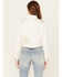 Image #4 - Cleo + Wolf Women's Patched Trucker Jacket, White, hi-res