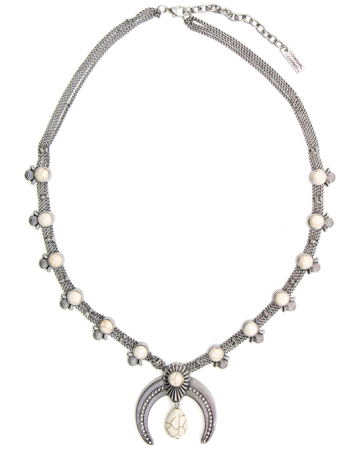 Image #2 - Cowgirl Confetti Women's Lovelier Than Ever Necklace, Silver, hi-res