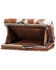 Myra Bag Women's Innovation Hair-On Wallet, Brown, hi-res