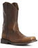 Image #1 - Ariat Men's Rambler Naturally Distressed Western Boots - Square Toe, , hi-res