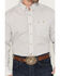 Image #3 - Wrangler Men's Classics Geo Print Long Sleeve Button-Down Western Shirt - Big, Tan, hi-res