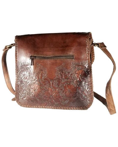 Image #2 - Kobler Leather Women's Sitka Crossbody Bag, Dark Brown, hi-res