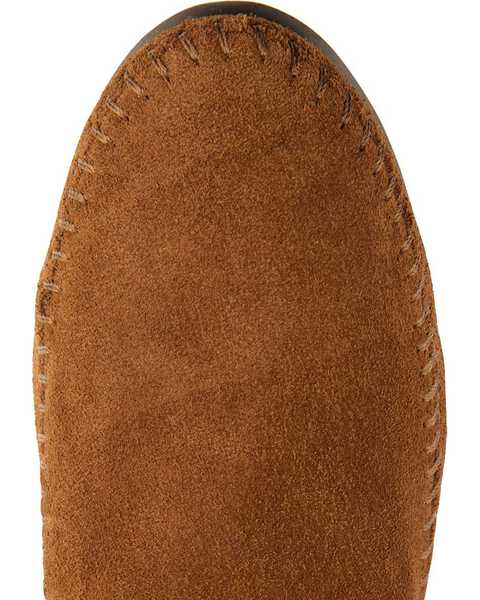 Image #6 - Women's Minnetonka Suede Back Zipper Moccasin Boots, , hi-res