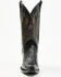 Image #4 - Shyanne Women's Daisie Exotic Full Quill Ostrich Western Boots - Snip Toe, Black, hi-res