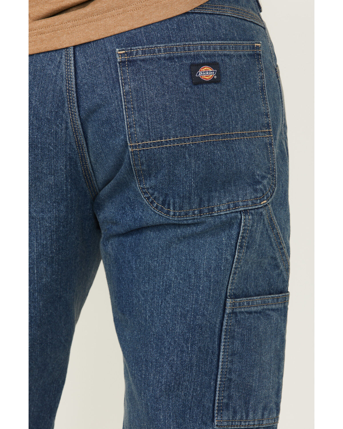 Image #4 - Dickies Relaxed Fit Carpenter Work Jeans, Denim, hi-res