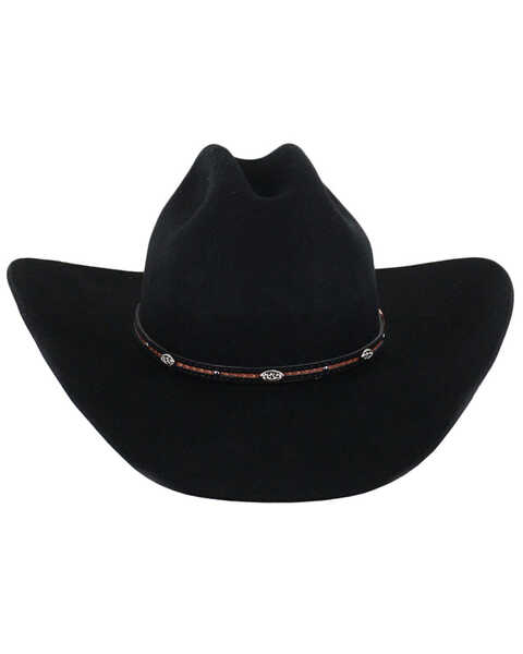 Image #2 - Cody James® Men's Lamarie Pro Rodeo Brim Wool Hat, Black, hi-res