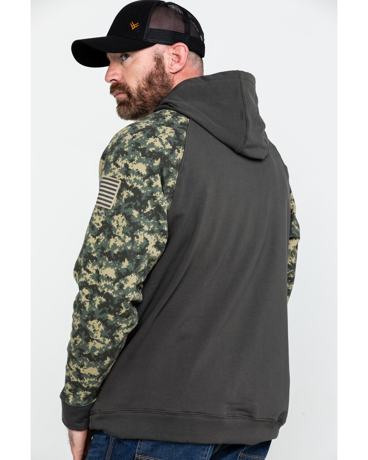 fr durastretch patriot hoodie