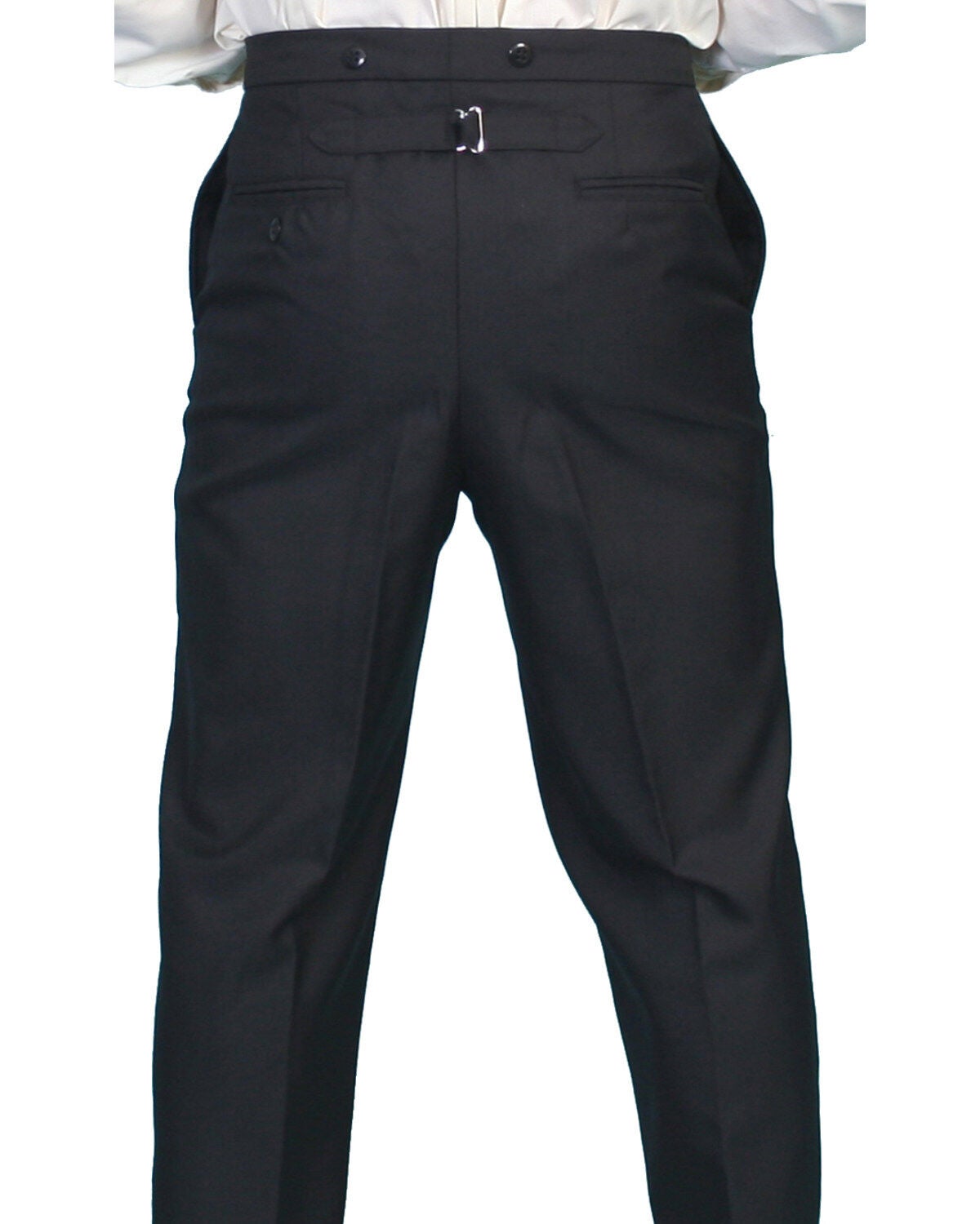 Wahmaker by Scully Wool Blend Highland Pants, Black, hi-res