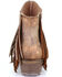 Image #4 - Circle G Women's Brown Studded Fringe Booties - Round Toe, Brown, hi-res