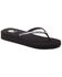 Image #1 - Yellow Box Women's Jello Rhinestone Sandals, Black, hi-res