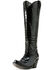 Image #3 - Ariat Women's Casanova Crocodile Print Western Boots - Snip Toe, Black, hi-res